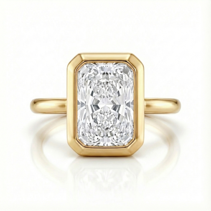 טבעת יהלום בעבודת יד רדיאן 2.00 קארט מעבדה