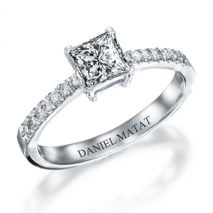 טבעת אירוסין יהלומים RA334W