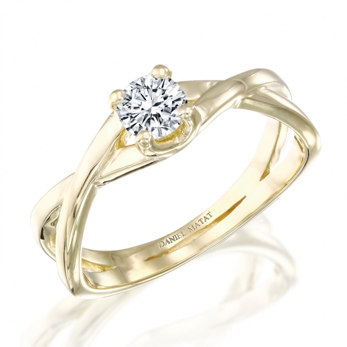 טבעת סוליטר RA449