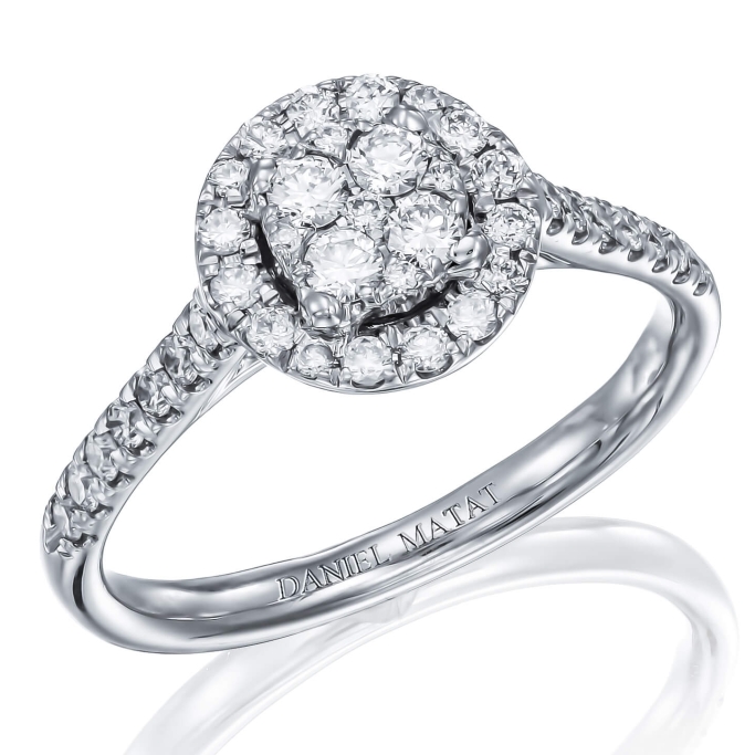 טבעת אירוסין יהלומים SA05