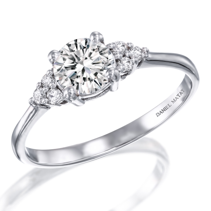 טבעת אירוסין יהלומים RB369