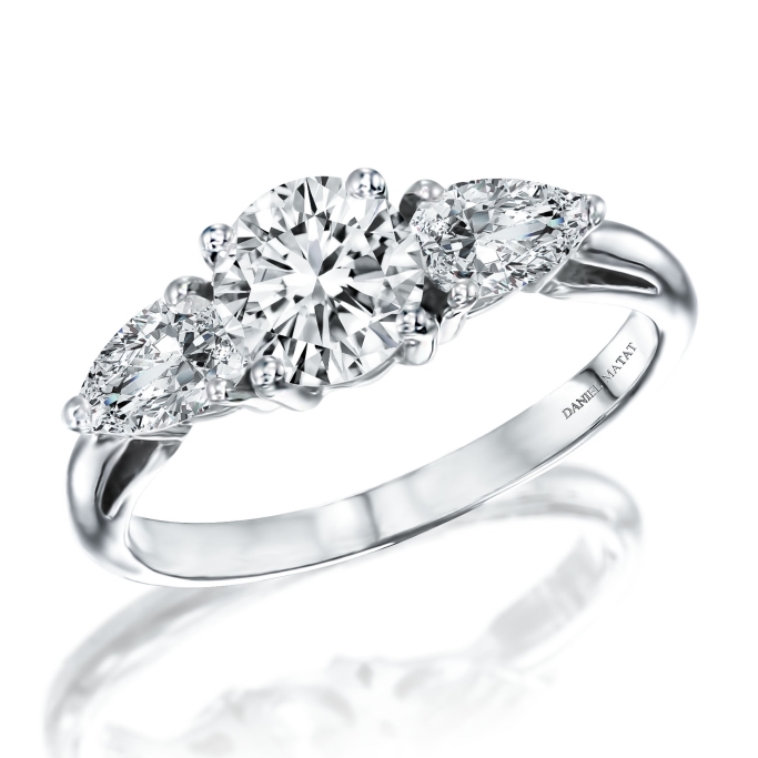 טבעת אירוסין יהלומים RJ64