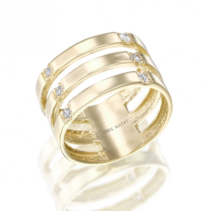 טבעת זהב GZ29