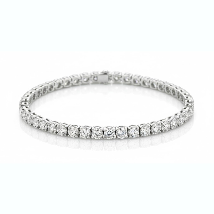 צמיד טניס 10 קראט יהלומי מעבדה