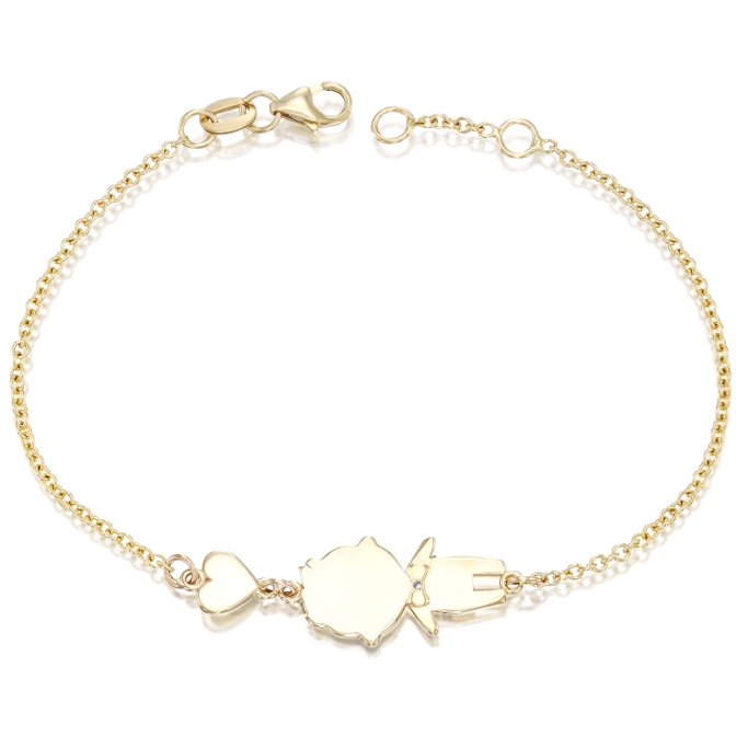 צמיד ילד עם לב