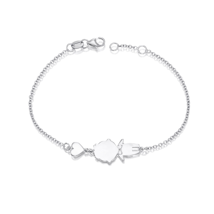 צמיד ילד עם לב