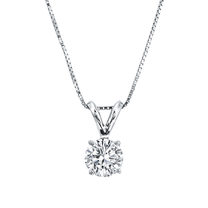 שרשרת סוליטר יהלום 1.00 קראט