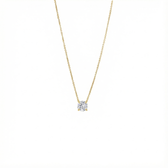 שרשרת יהלום מעבדה 1 קראט