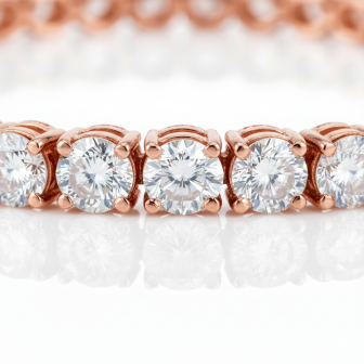 צמיד טניס 10 קראט יהלומי מעבדה