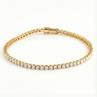 צמיד טניס 3.0 קארט יהלומים מעבדה