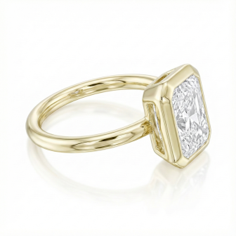 טבעת יהלום בעבודת יד רדיאן 2.00 קארט מעבדה