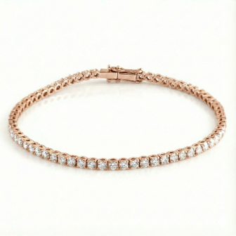 צמיד טניס 3.0 קארט יהלומים מעבדה