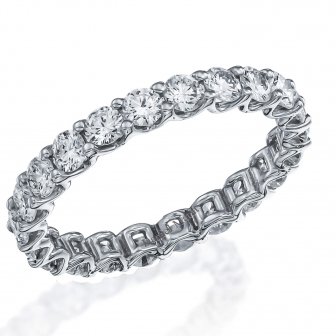 טבעת גלגל נישואין 1.80 קראט / Diamond eternity wedding band RD158 