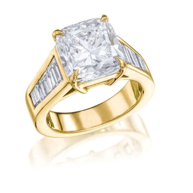 טבעת אירוסין יהלומים 