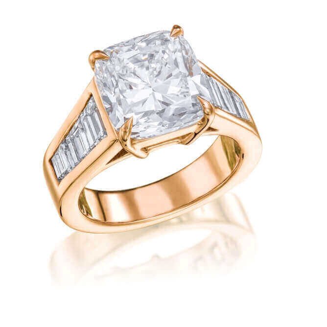 טבעת אירוסין יהלומים 