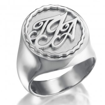 טבעת חותם בעיצוב אישי RK49