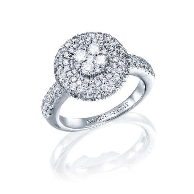 טבעת יהלומים RB138A