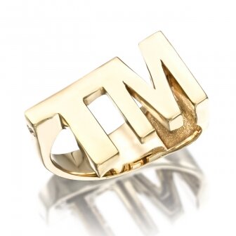 טבעת אותיות TM