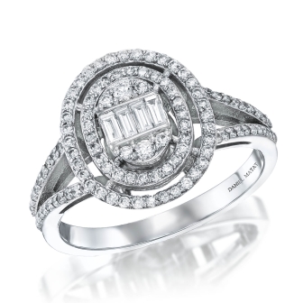 טבעת בגטים יהלומים JB14