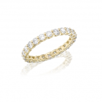 טבעת גלגל נישואין 1.80 קראט / Diamond eternity wedding band RD158 