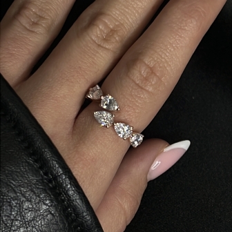 טבעת יהלומים RF13