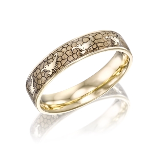 טבעת עקרב לגבר - Scorpion Ring