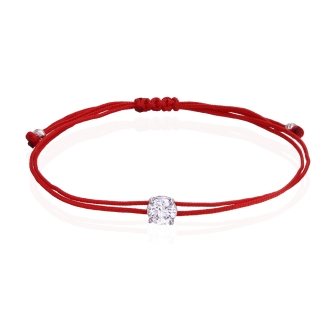 צמיד חוט יהלום שחור